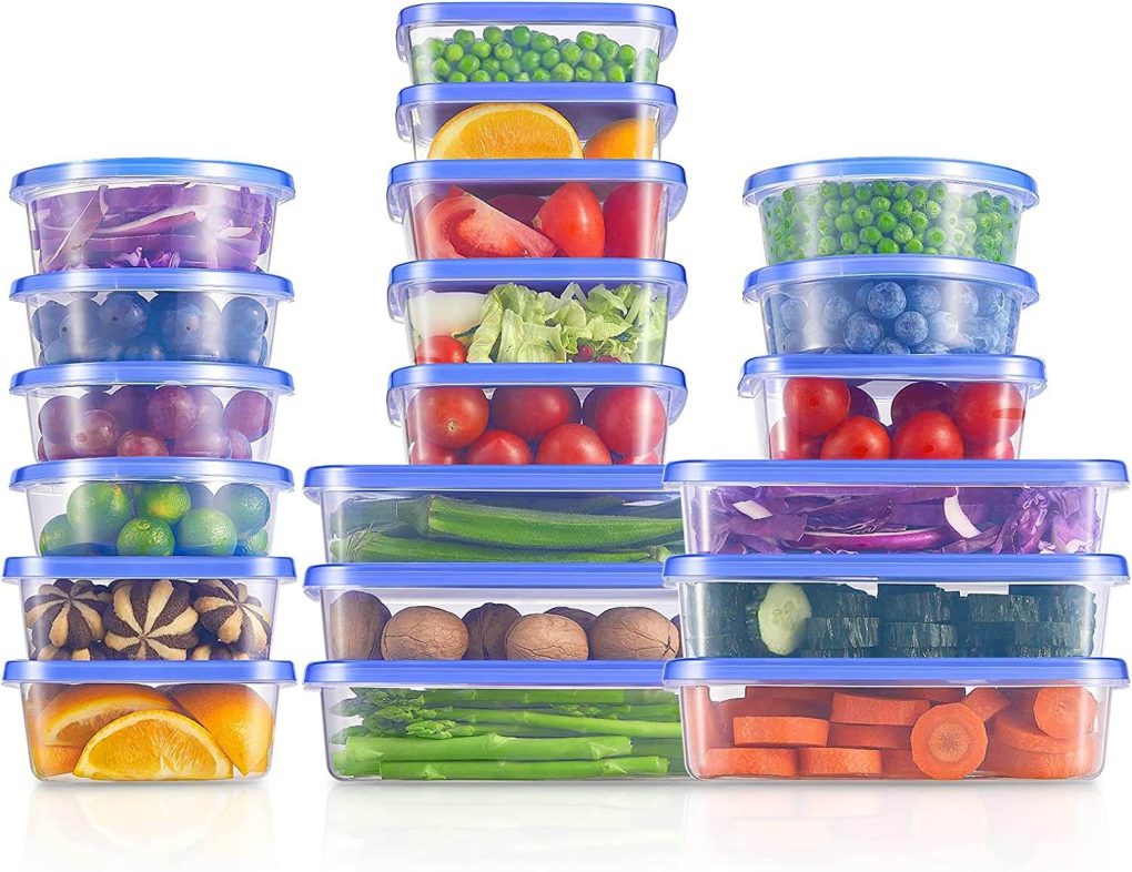 Airtight Plastic Food Storage Containers
