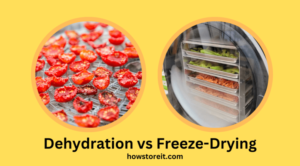 Dehydration vs Freeze-Drying